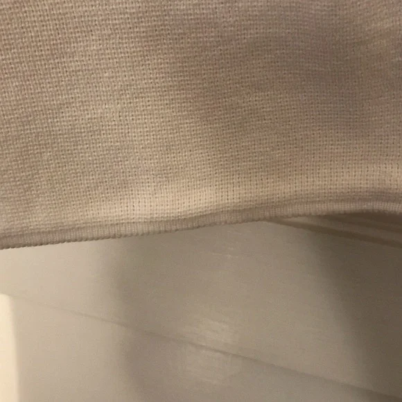 Talbots Crisp White 100% Cotton Coatigan Blazer with Button Detail - Picture 4 of 6